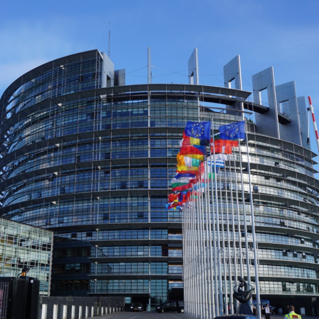 Photo du parlement européen