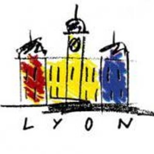 Logo de la ville de Lyon créé sous Michel Noir par Jean-Claude Parmeland au même moment que la création du premier logo Grand Lyon