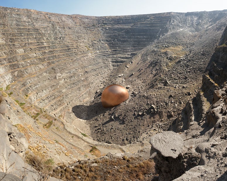 Photo d'une mine de cuivre