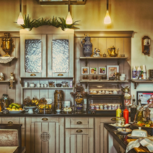 Photographie de l'intérieur d'une cuisine