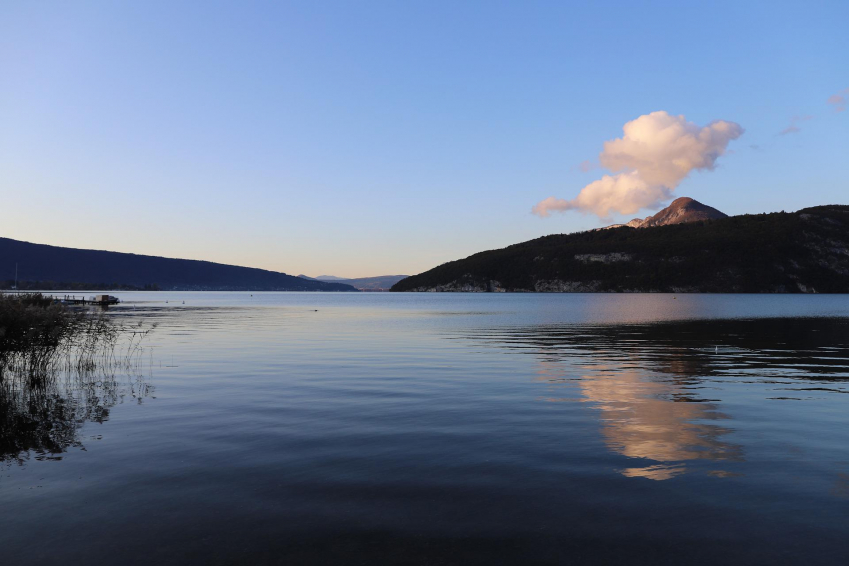 Photo du lac d'Annecy