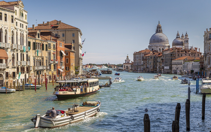 Vue des canaux de Venise